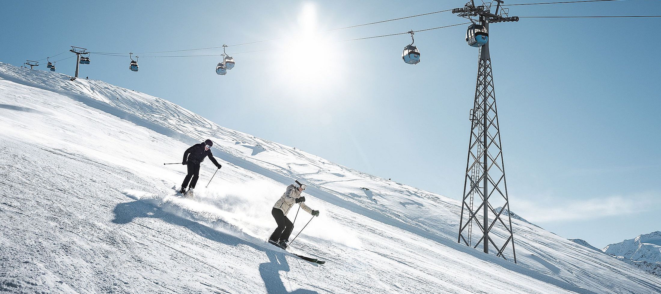 Skiing in Gurgl