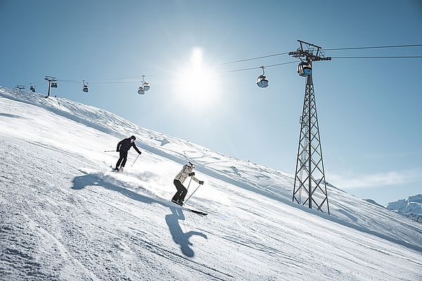 Skiing in Gurgl